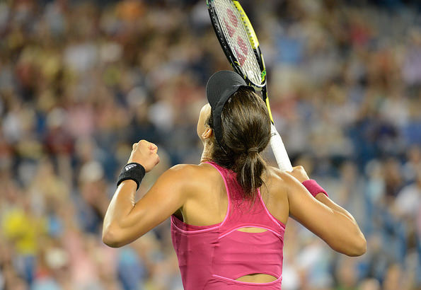 Ana Ivanovic has had plenty to celebrate in 2014. Photo: Christopher Levy.